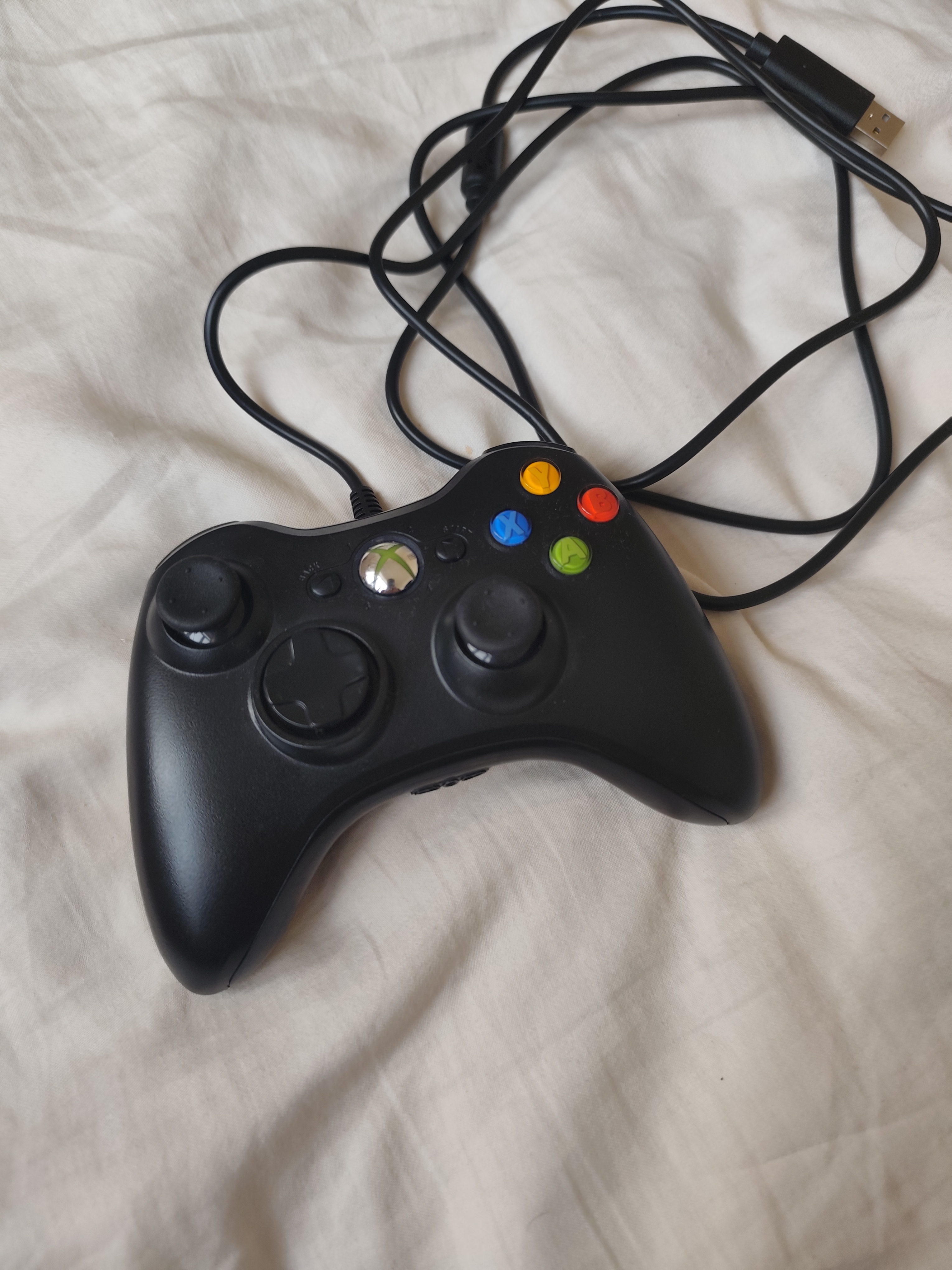 Проводной геймпад для Xbox 360 и ПК, Игровой контроллер с виброоткликом
