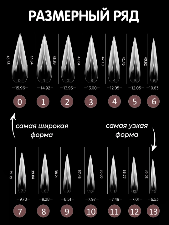Верхние формы для наращивания ногтей MOKKA Razor, Cube, Cats, Modern, Creative Modeling