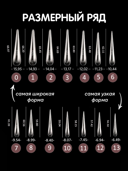 Верхние формы для наращивания ногтей MOKKA Razor, Cube, Cats, Modern, Creative Modeling