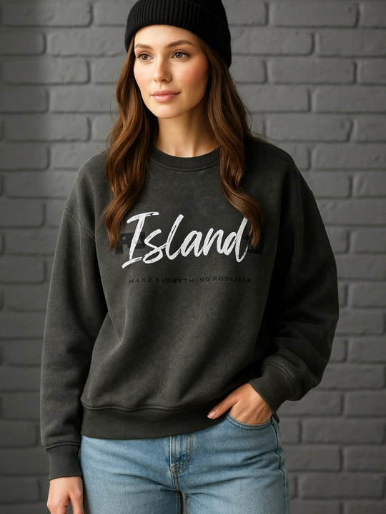 Ayollar va erkaklar uchun unisex nachyosli svitshot