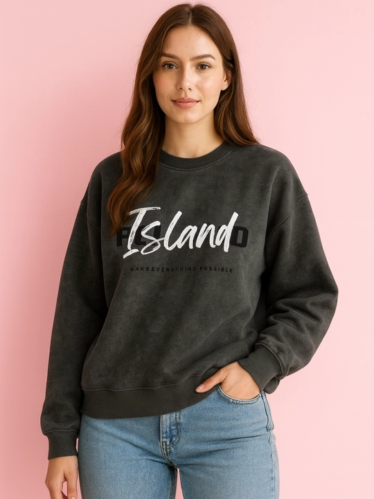 Ayollar va erkaklar uchun unisex nachyosli svitshot