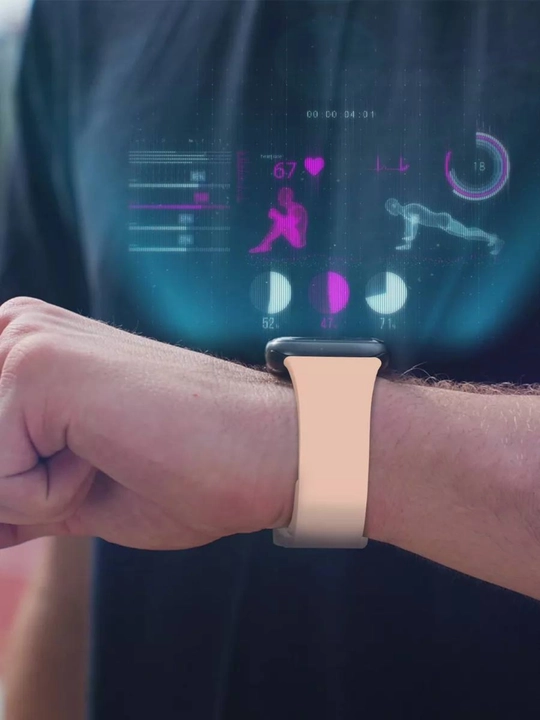 Ремешок силиконовый на Samsung Galaxy Fit 3