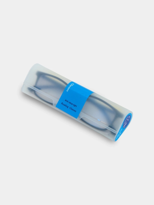 Металлические очки с диоптриями от -0.50 до -4.00, с футляром - 