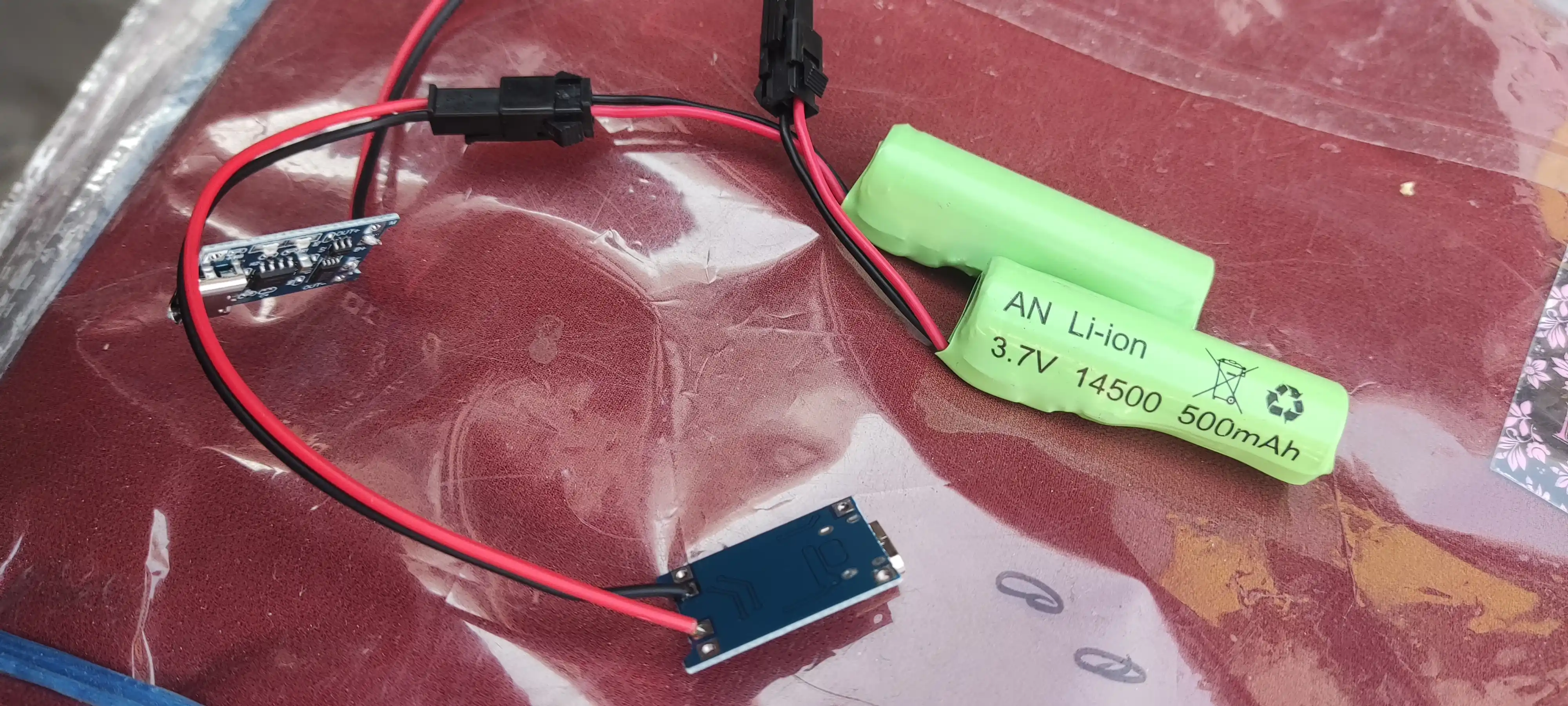 Штекер и гнездо с проводом SM connector F/M, пара