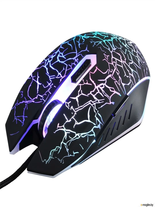 Проводная мышь для игр и офиса, со светодиодной RGB-подсветкой, 3200 DPI G11