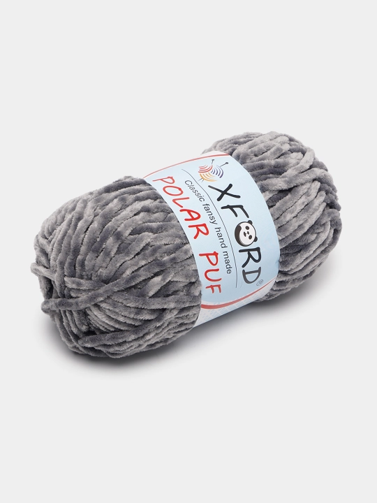 Пряжа oxford Polar Puf - 110 м, 100 г, 100% полиэстер, в упаковке 1 шт
