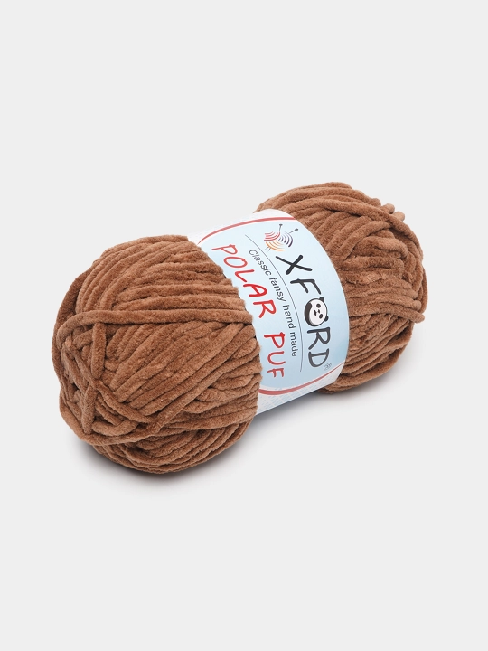 Пряжа oxford Polar Puf - 110 м, 100 г, 100% полиэстер, в упаковке 1 шт