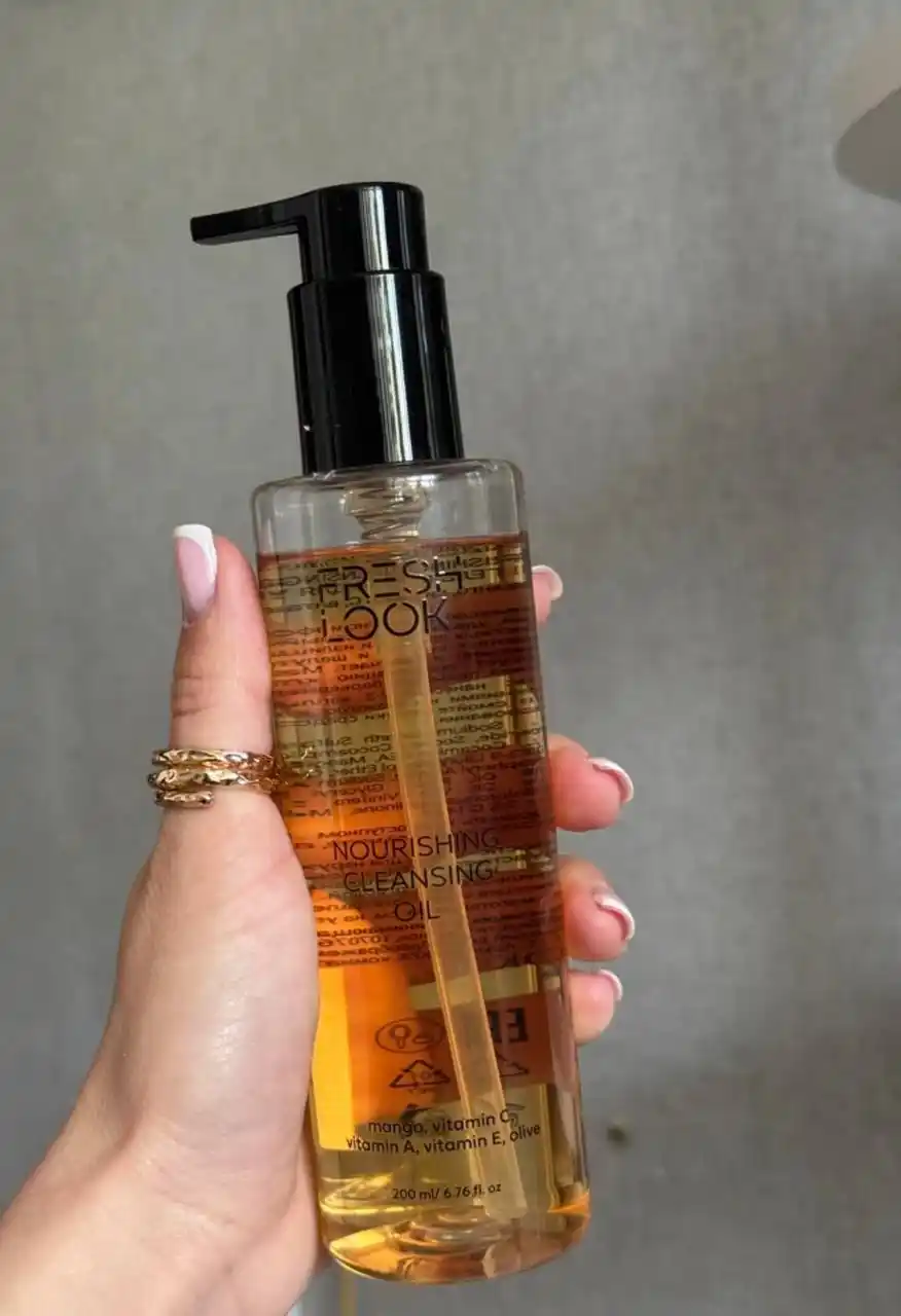 Гидрофильное гель-масло для умывания FRESH LOOK NOURISHING CLEANSING OIL, 200 мл