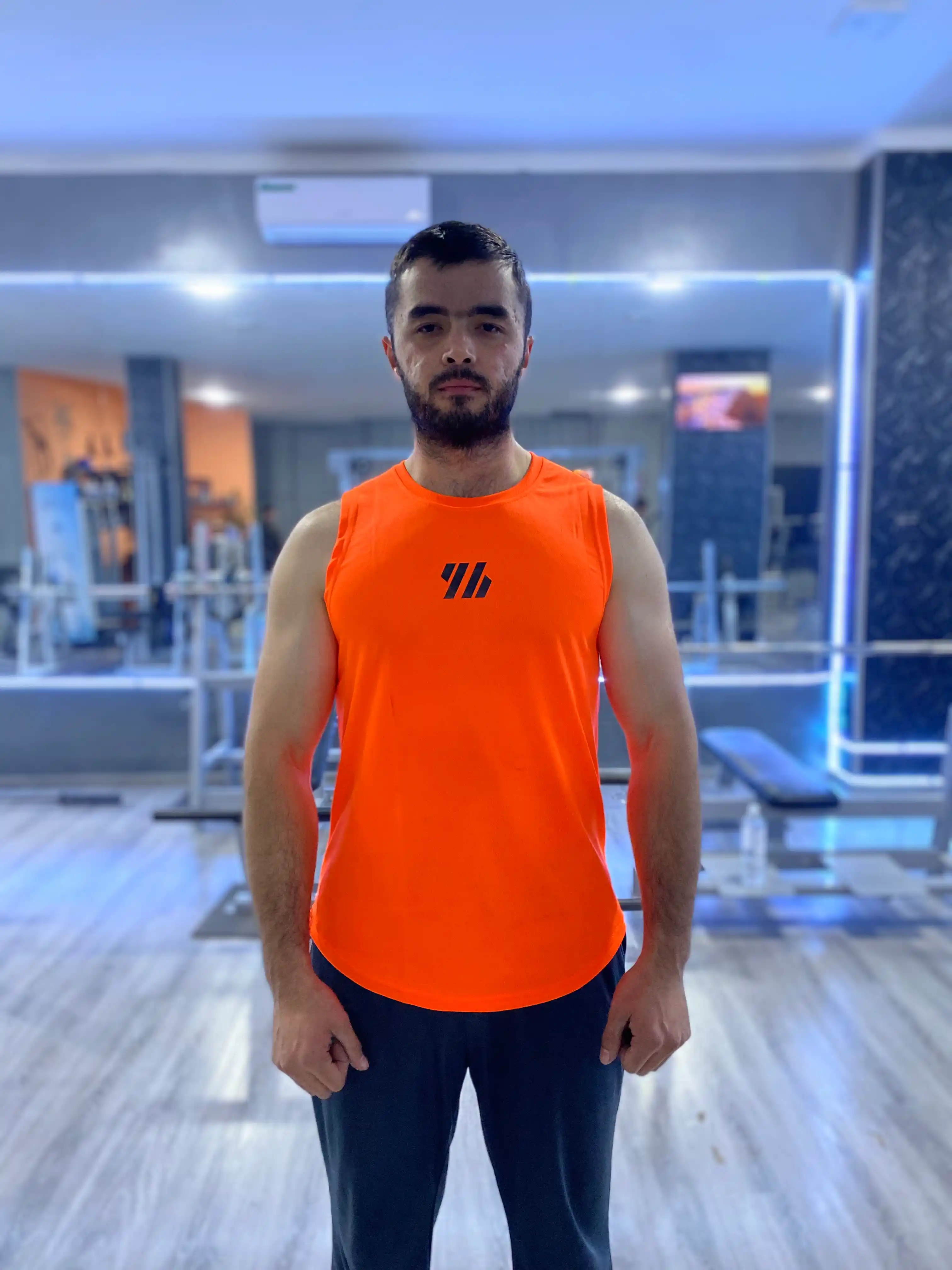 Erkaklar uchun mayka, kompression, sport, elastik, tez quriydigan, fitnes uchun