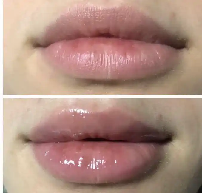 Блеск для губ аромат персика FRESH LOOK Juicy care lip balm прозрачный 10ml