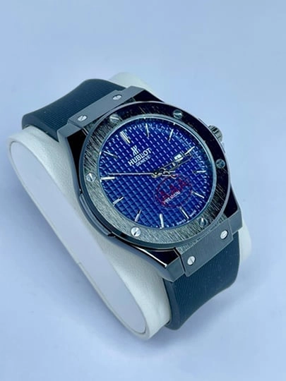 Часы мужские, HUBLOT, классические — VINTAG1-45W0041-ИНДИГО