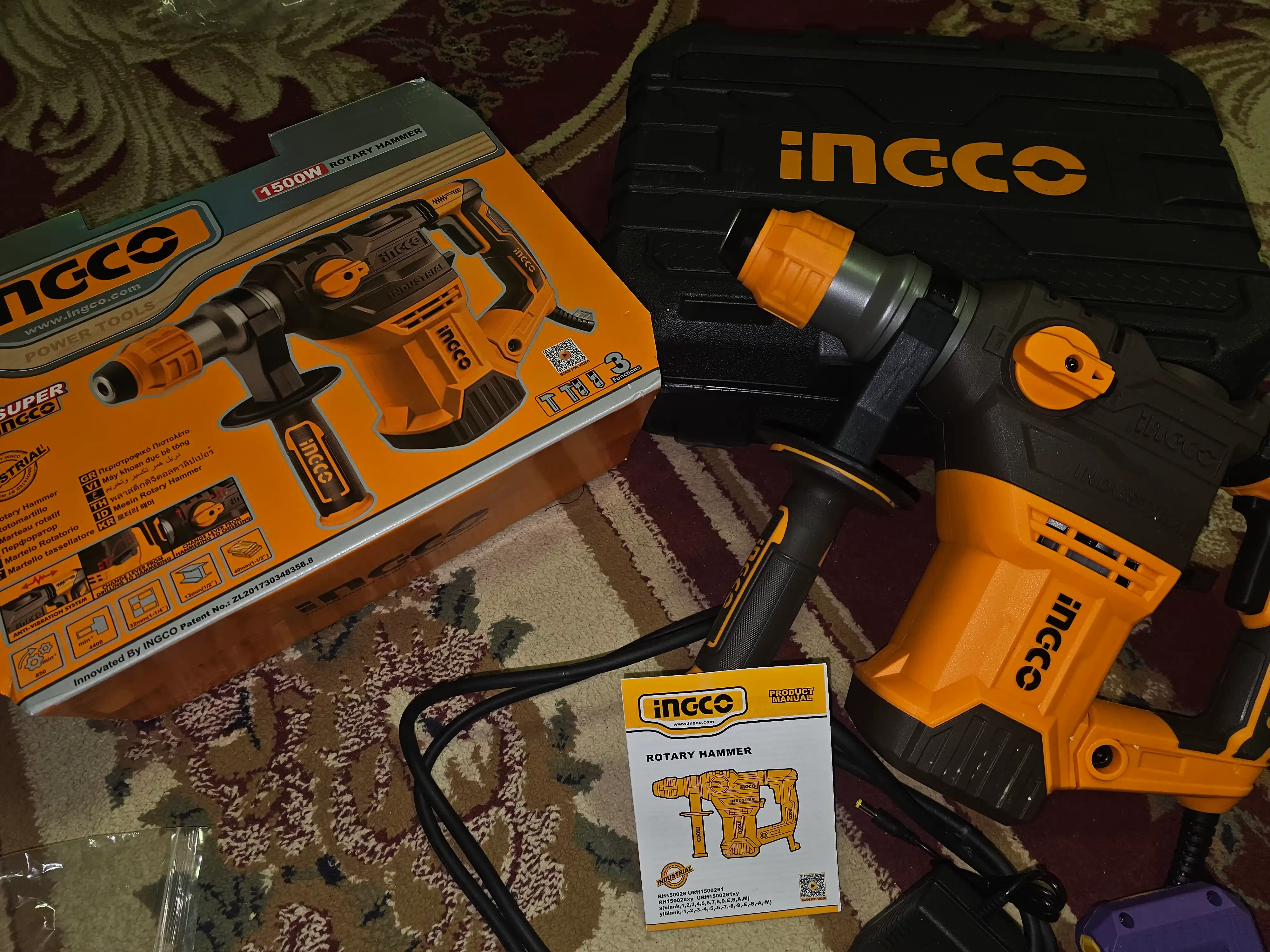Перфоратор INGCO RH150028