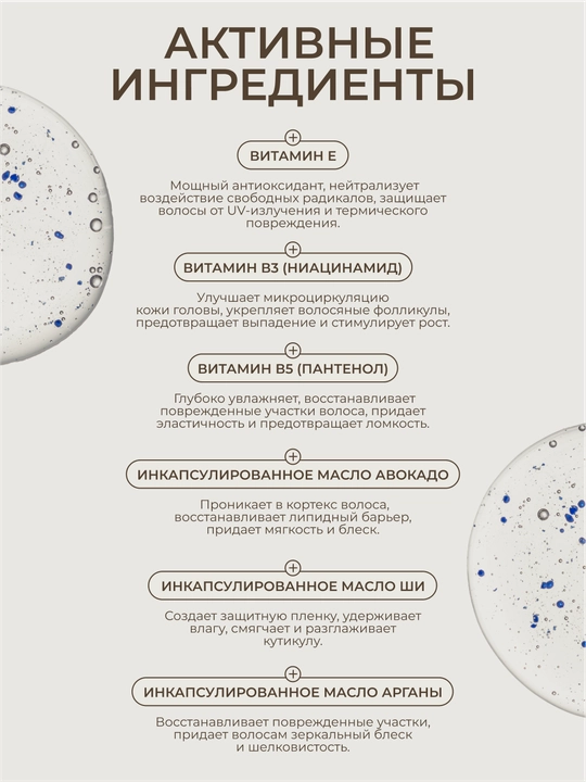 HADAT COSMETICS шампунь для пушистых волос профессиональный microcapsules