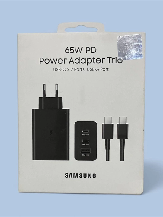 Type-c kabeli bilan 65W adapter tarmoq zaryadlash qurilmasi