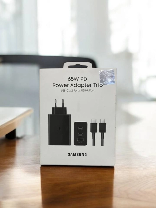 Сетевое зарядное устройство адаптер 65W с кабелем type-c - 