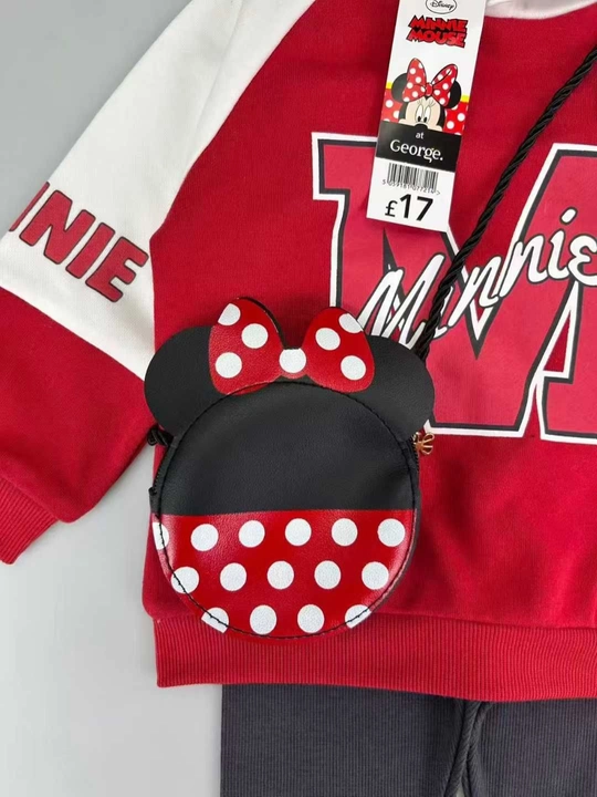 “Minnie Mouse” bolalar kiyimi to'plami (3 ta buyum)