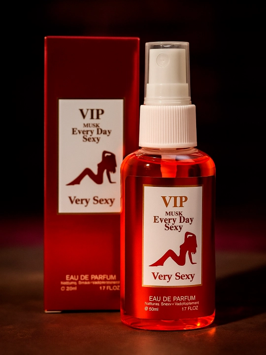 SPREY VIP Very Sexy ayollar parfyumi 30 ml – musk, sharqona, jozibali uzoq saqlanuvchi hid