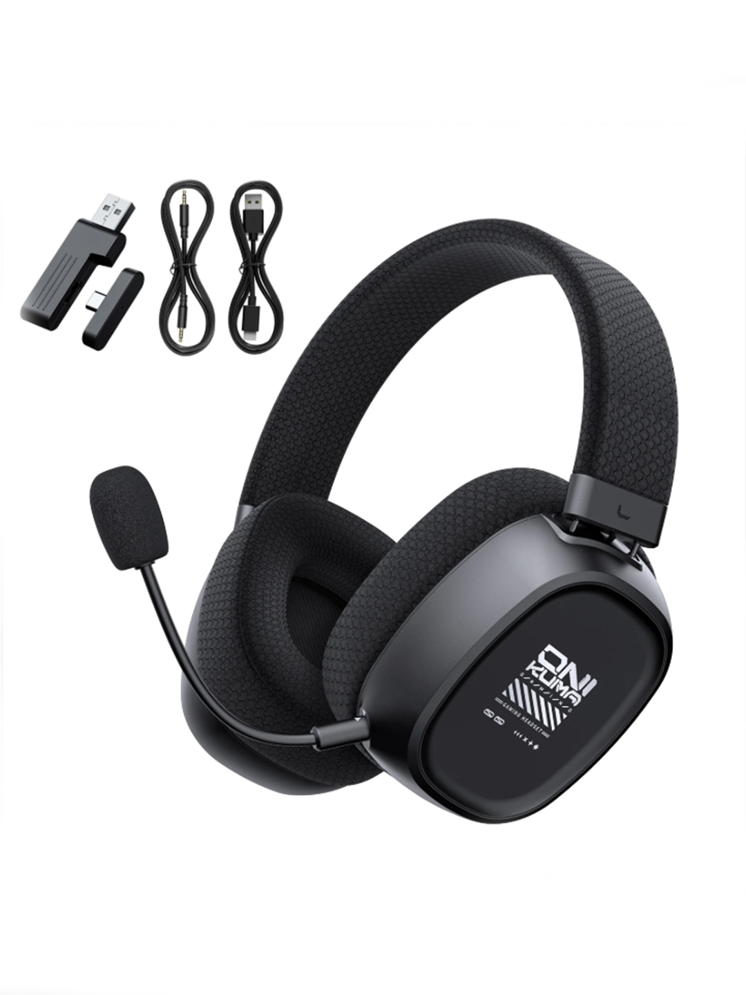 Многорежимная игровая ONIKUMA GT839 воспроизведение 45 часов, Bluetooth 5.4/проводной/2.4ГГц - 