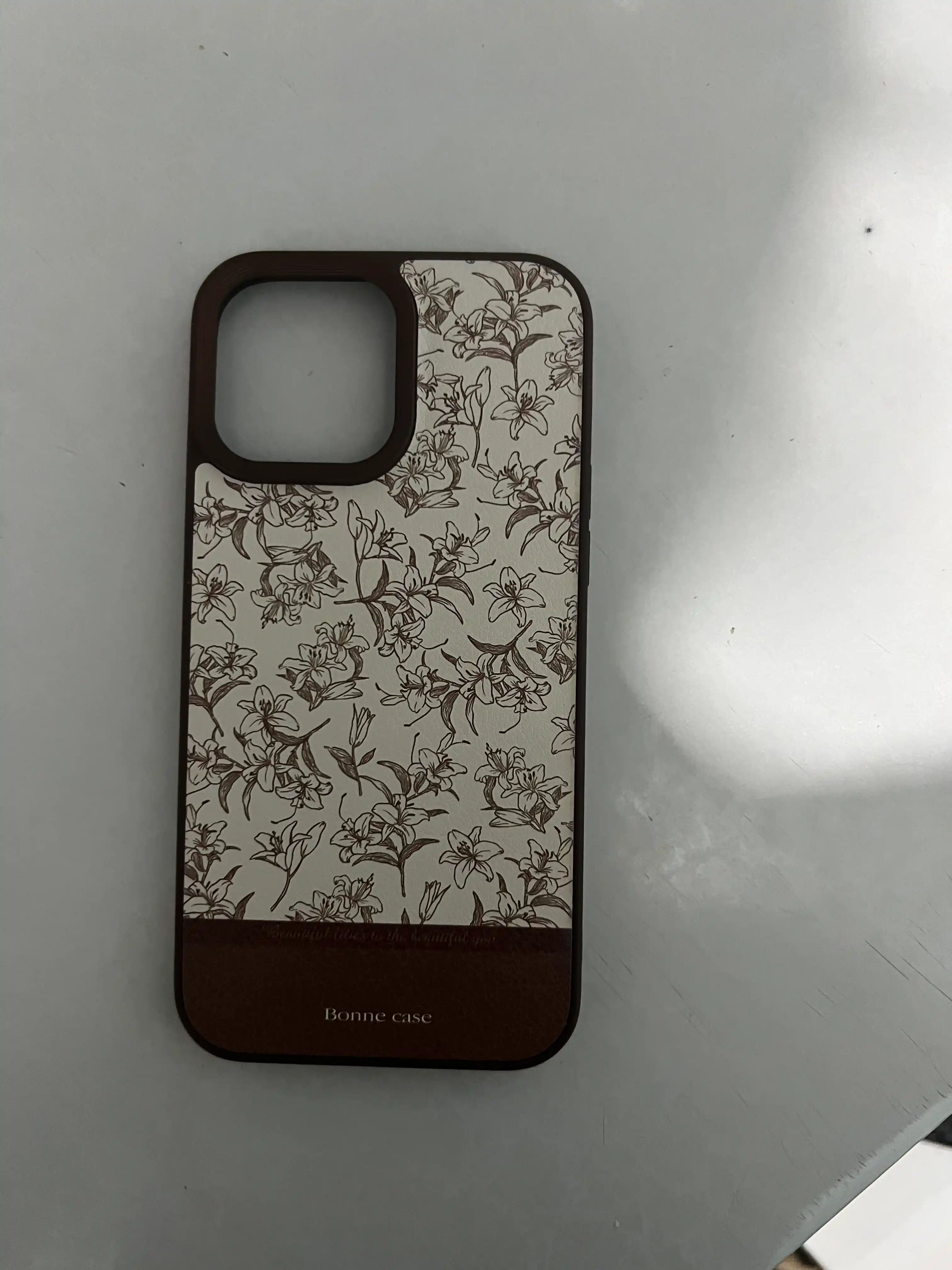 Ретро-чехол с цветочным узором для iPhone 11/12/13/14/15/16 Pro/Max