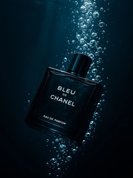 Parfyumlangan suv Bleu de Chanel – kuchli, salqin va zamonaviy erkaklar atiri