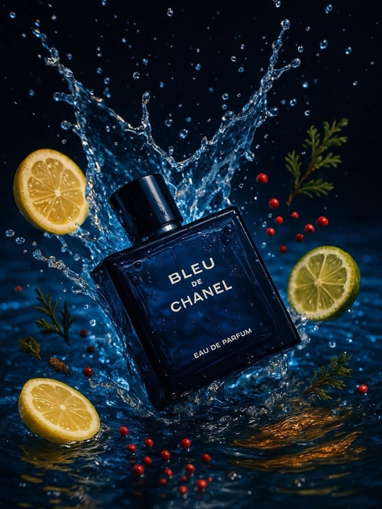 Parfyumlangan suv Bleu de Chanel – kuchli, salqin va zamonaviy erkaklar atiri