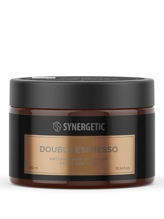 SYNERGETIC Coffee double espresso tana skrabi / Double espresso, 300ml