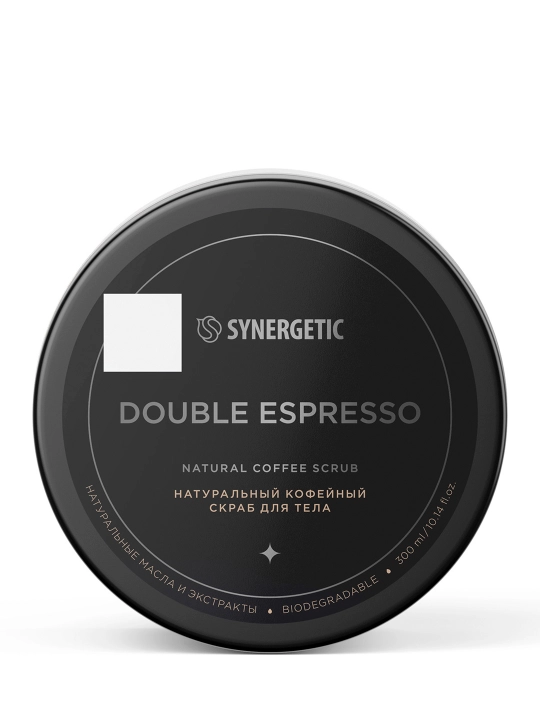 SYNERGETIC Coffee double espresso tana skrabi / Double espresso, 300ml