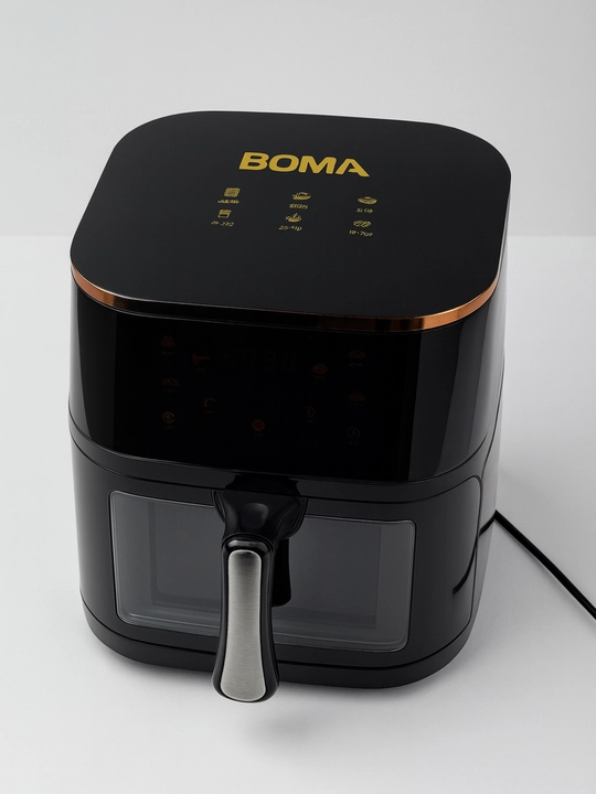 Аэрогриль 6в1 BOMA BM-790A, 10 л, 1800 Вт, цифровое управление, фритюрница без масла