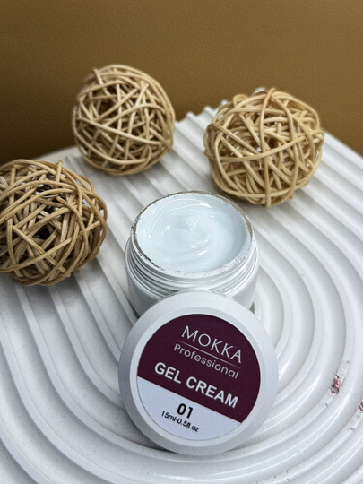 Гель крем желе для наращивания и моделирования ногтей, Gel сream MOKKA