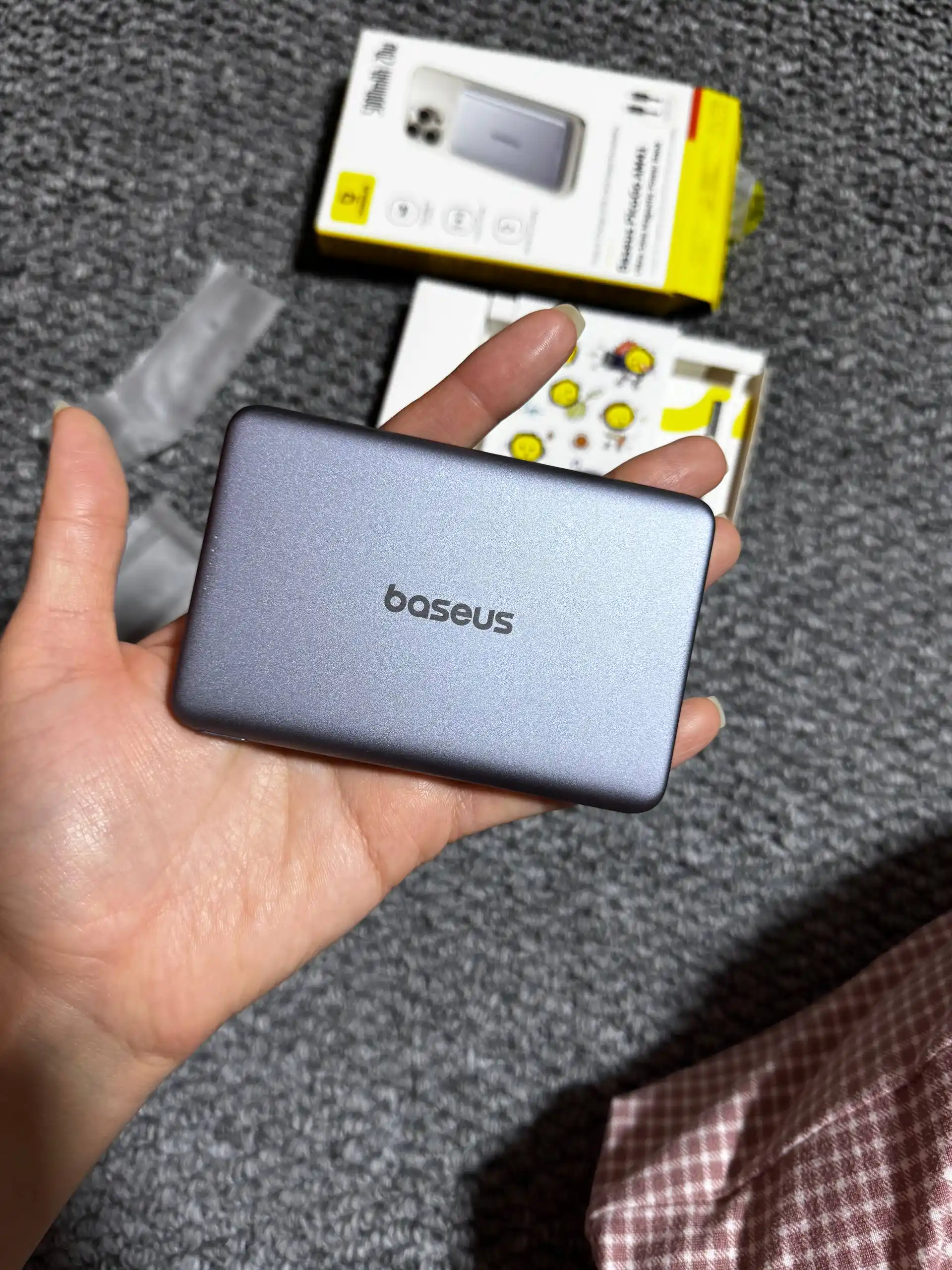 Simsiz Power bank Baseus PicoGo 5000 mA/soat MagSafe, 20W USB-C