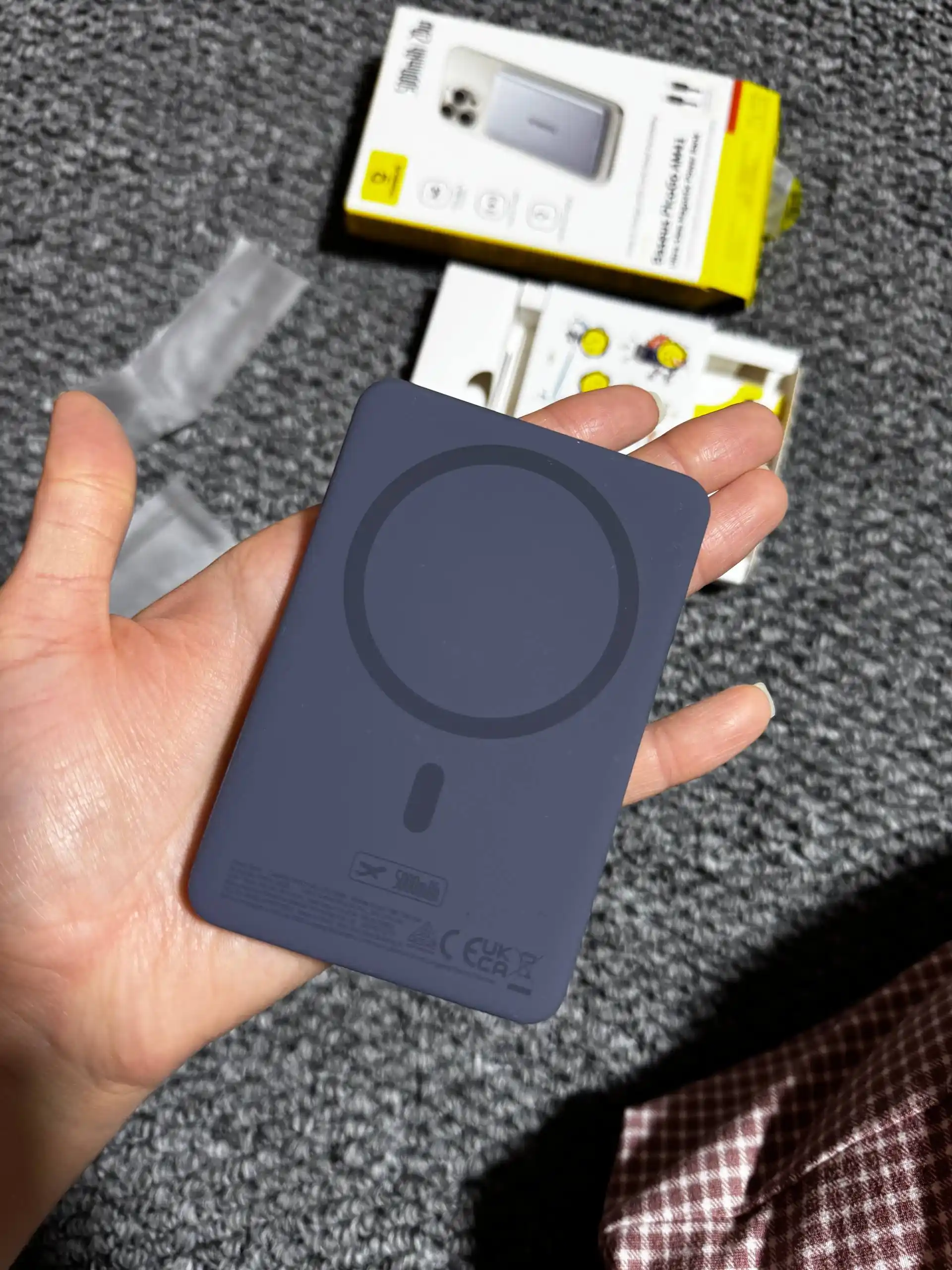 Simsiz Power bank Baseus PicoGo 5000 mA/soat MagSafe, 20W USB-C