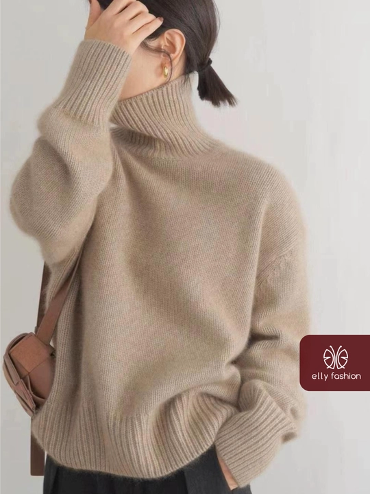 Svitеr ayollar uchun, Koftalar ayollar uchun toqilgan ELLY FASHION oversize - 