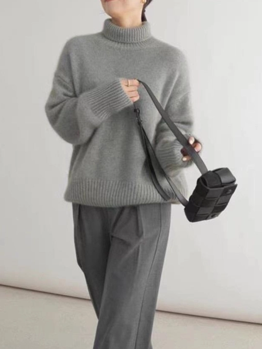Svitеr ayollar uchun, Koftalar ayollar uchun toqilgan ELLY FASHION oversize