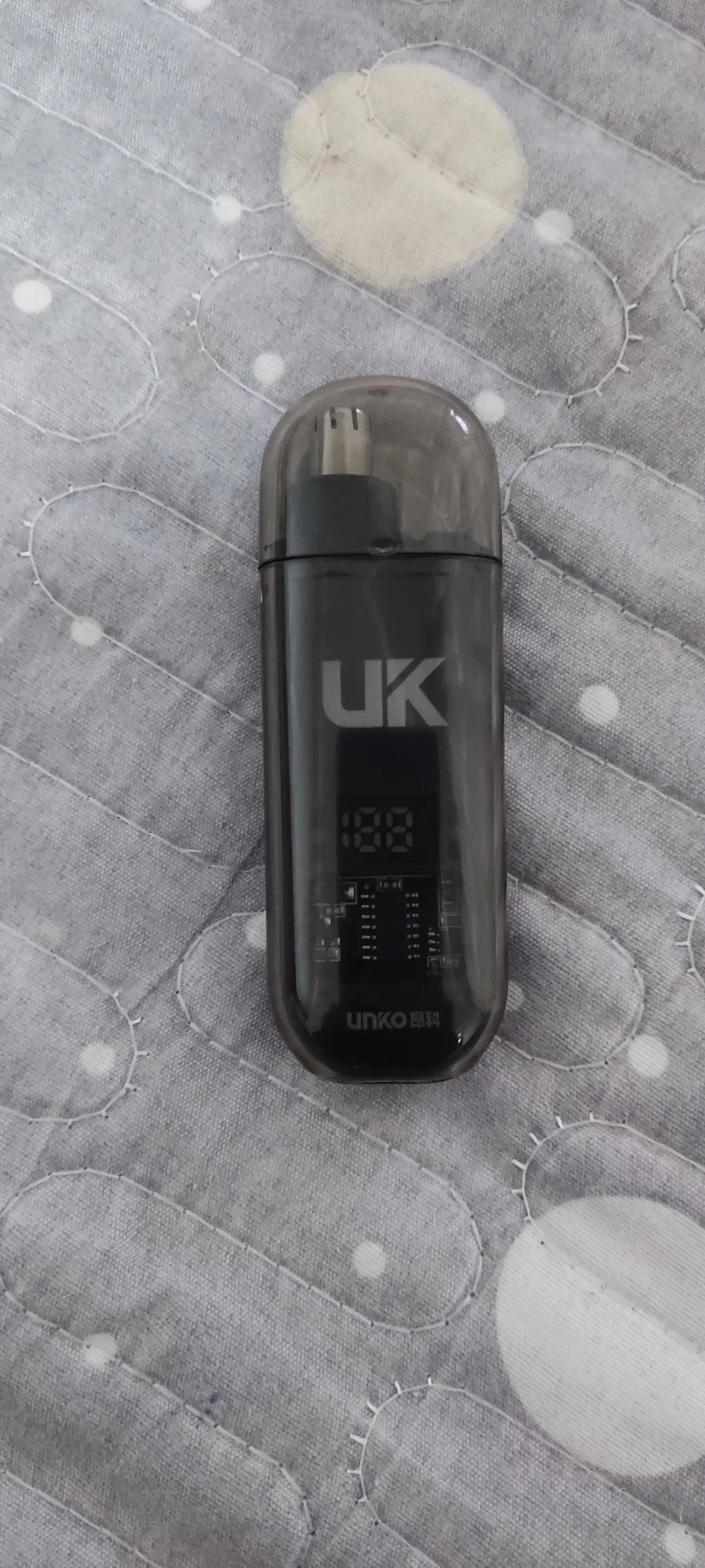 Burun va quloq trimmeri Elektr, LED displeyli, USB zaryadlovchili portativ mini trimmer