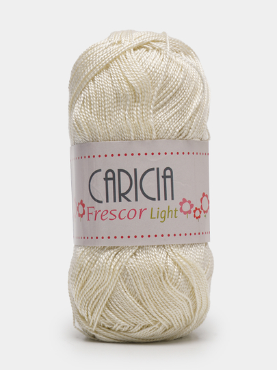 Пряжа Caricia - 375 м, 75 г, 100 % акрил, в упаковке 1 шт — PRYAJA1-CARICI1-КРЕМОВ