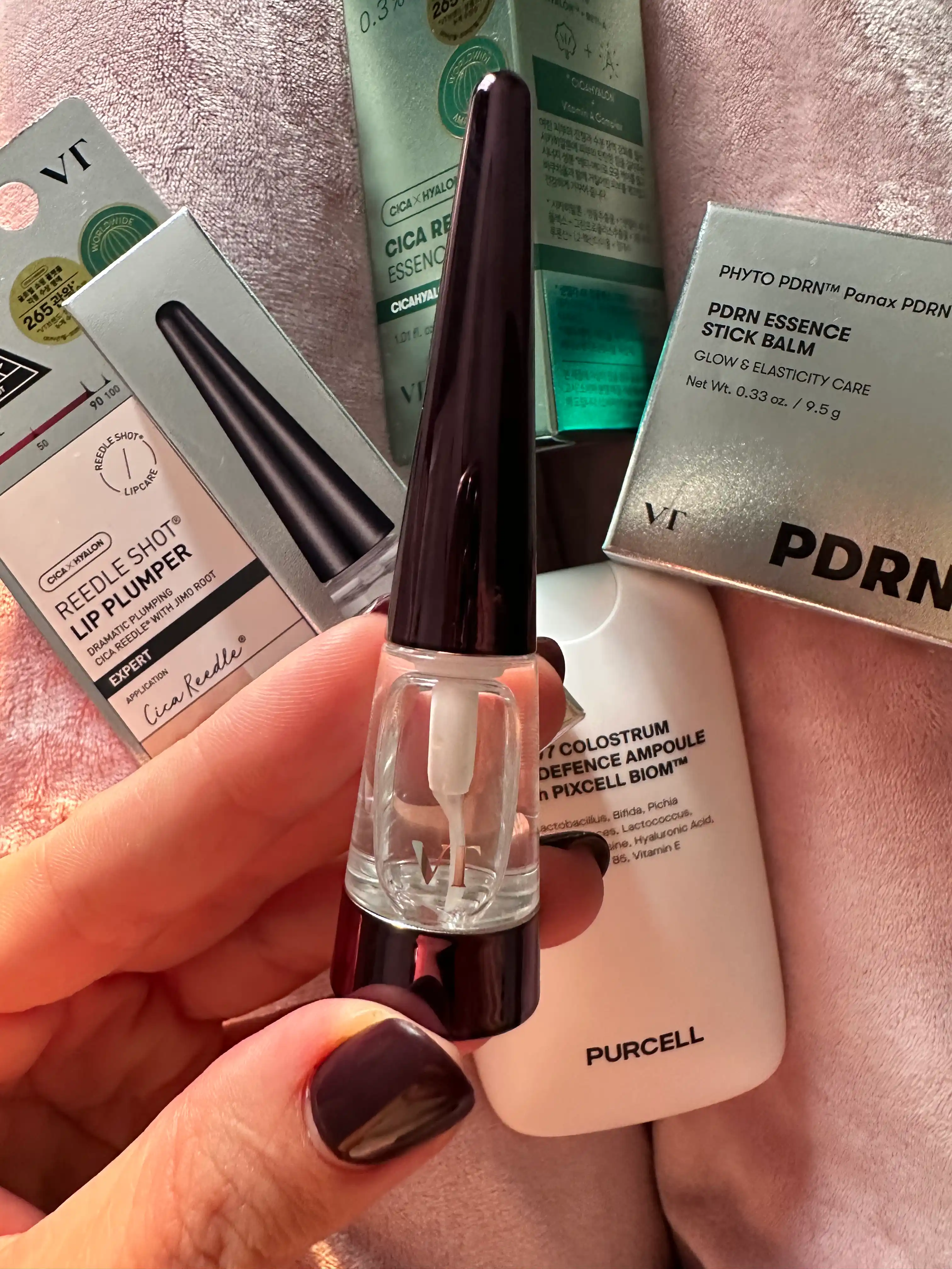 Плампер для губ VT Cosmetics Reedle Shot: объем с микроиглами, блеск и тинт, 6 видов