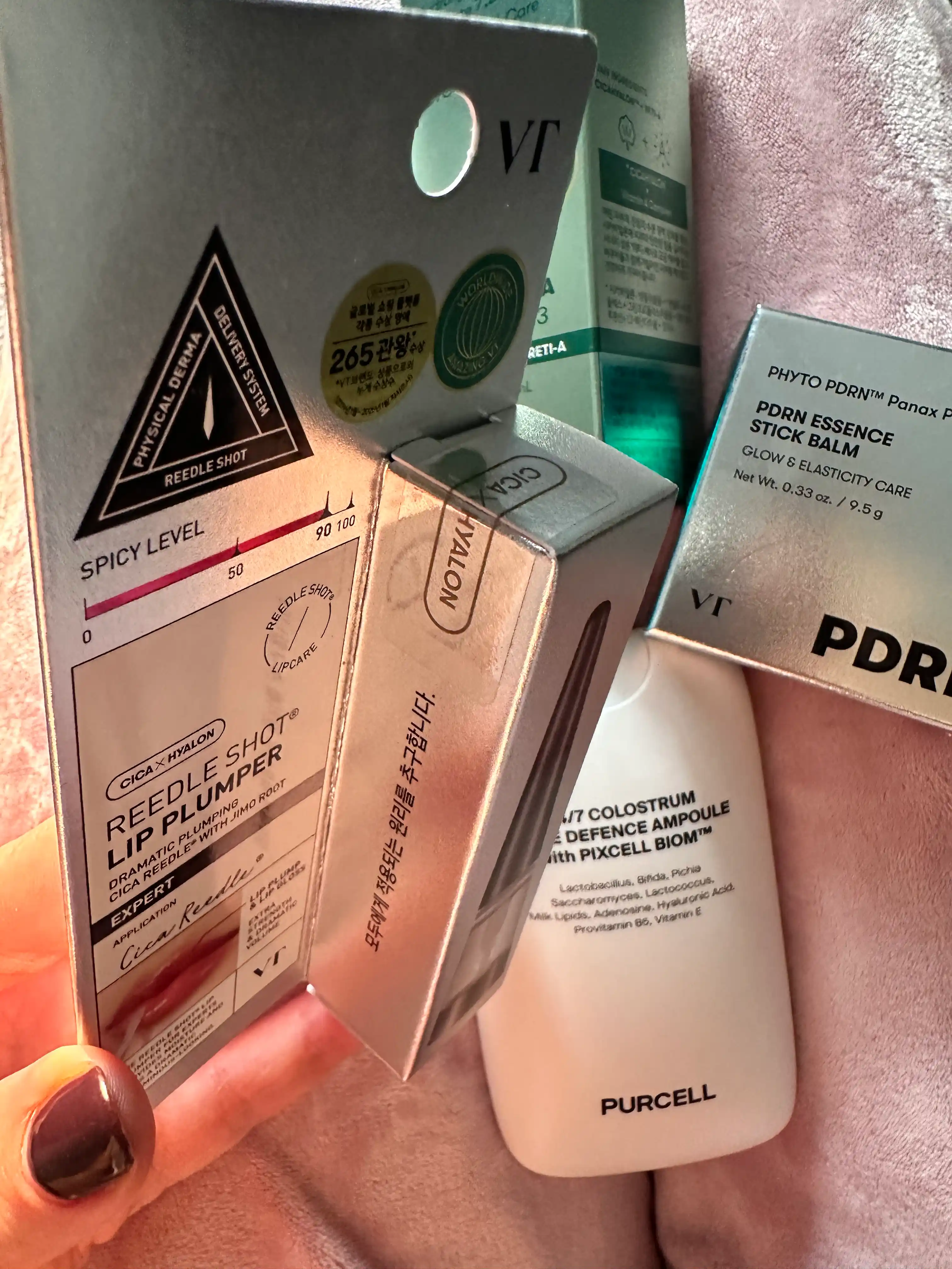 Плампер для губ VT Cosmetics Reedle Shot: объем с микроиглами, блеск и тинт, 6 видов