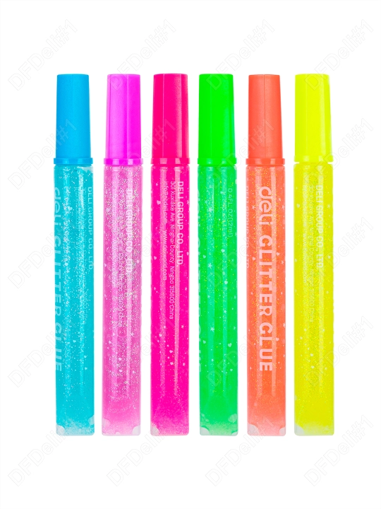 Yele yaltiroq bilan neon 6 rangli 71301 Deli, 71301-EA