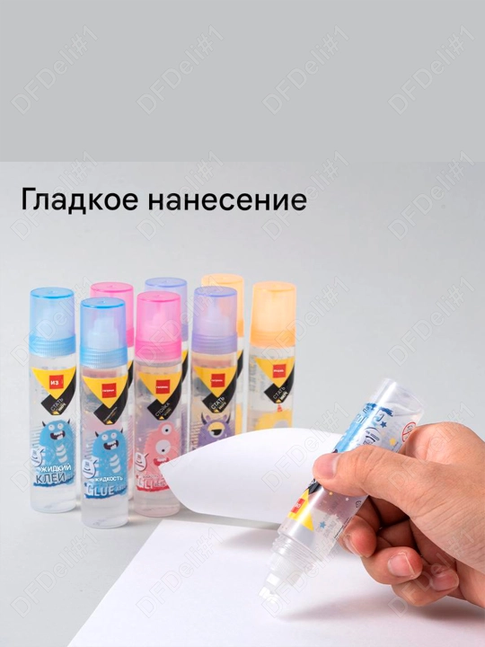 Yele kantselyariya 5 dona Assorti 30 ml EA523 Deli, 523-EA