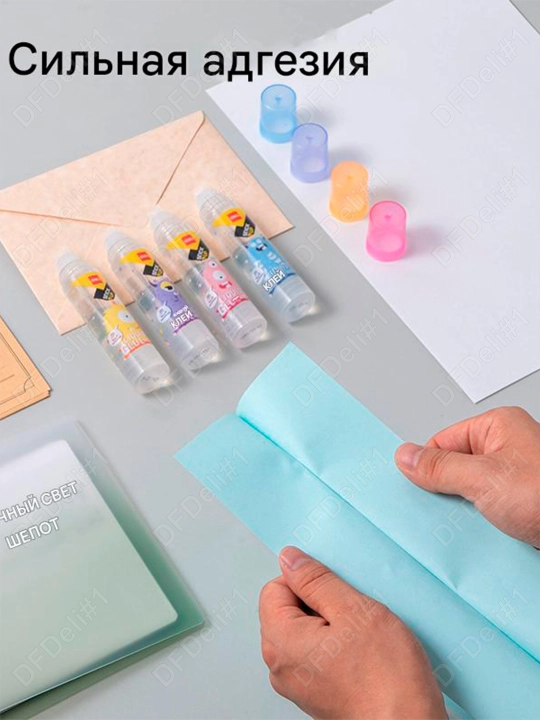 Yele kantselyariya 5 dona Assorti 30 ml EA523 Deli, 523-EA