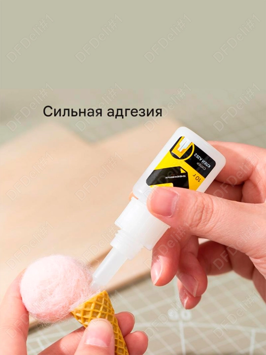 Клей-Super 3 штуки 10гр EA252 Deli, 252-EA