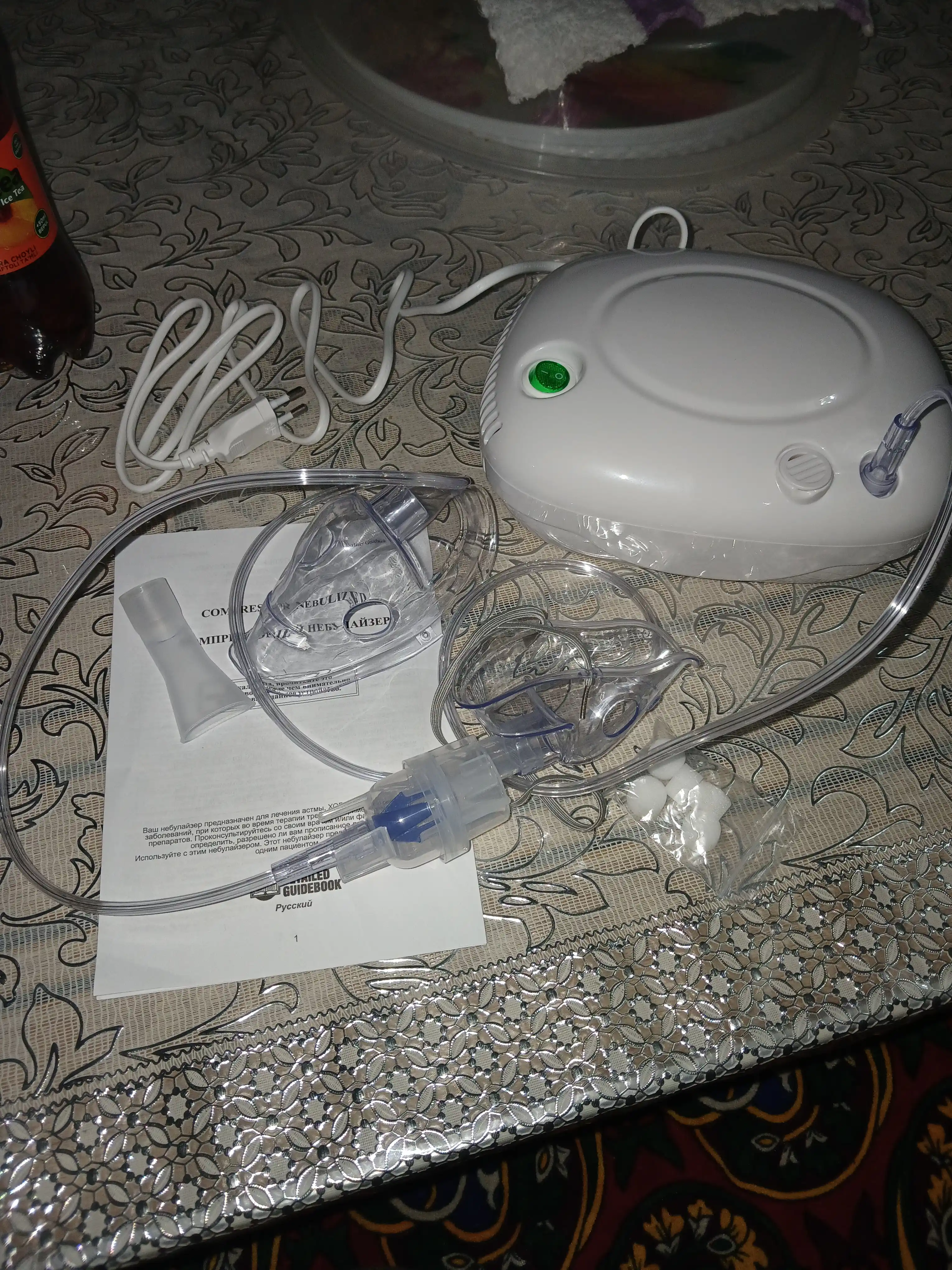 AXD-307 nebulayzeri — bolalar va kattalar uchun yuqori sifatli ingalyator