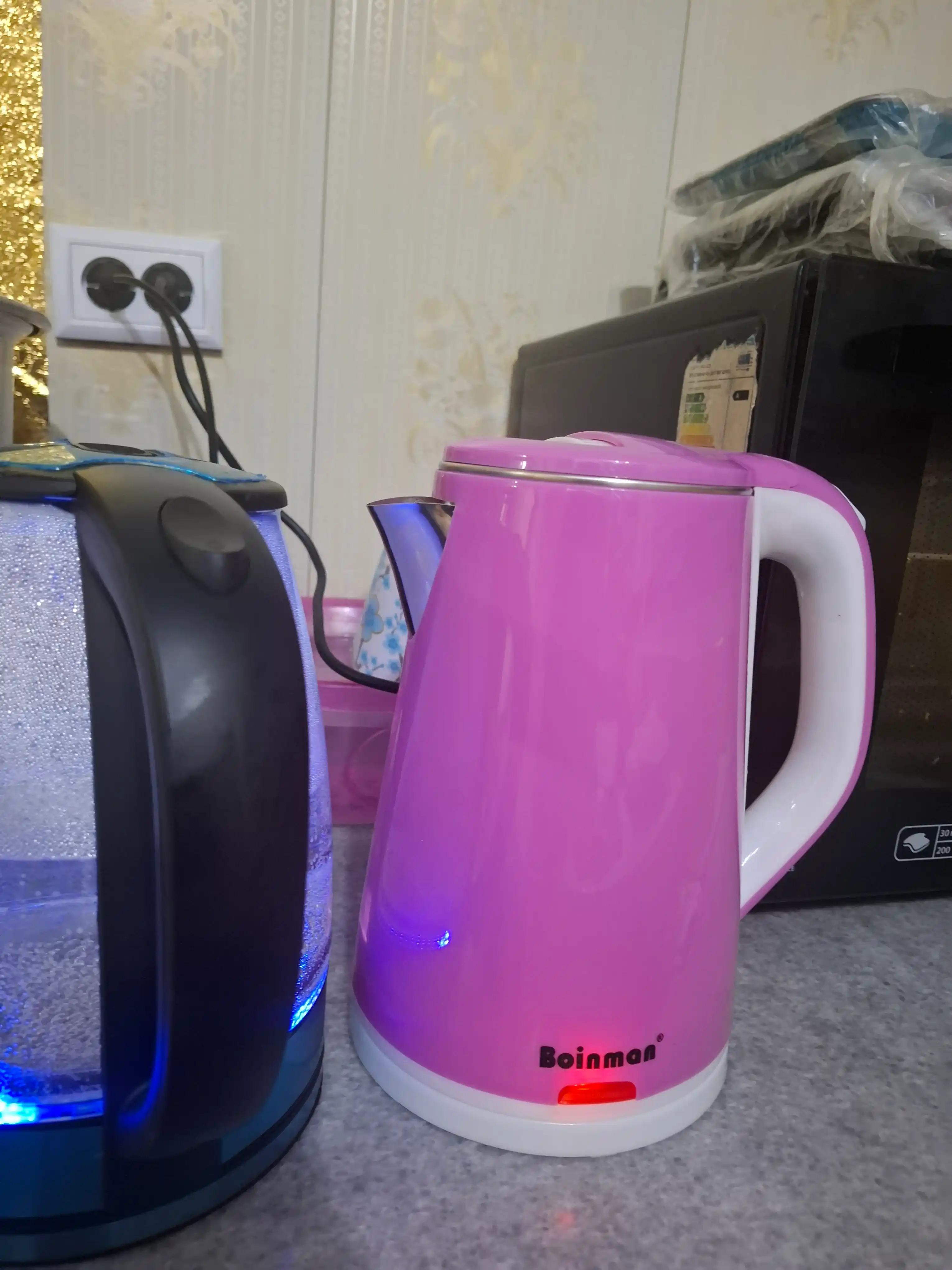 Elektr choynak BOSCH  tefal choynaklar 2.0 L 1500W LED, yoritkichli