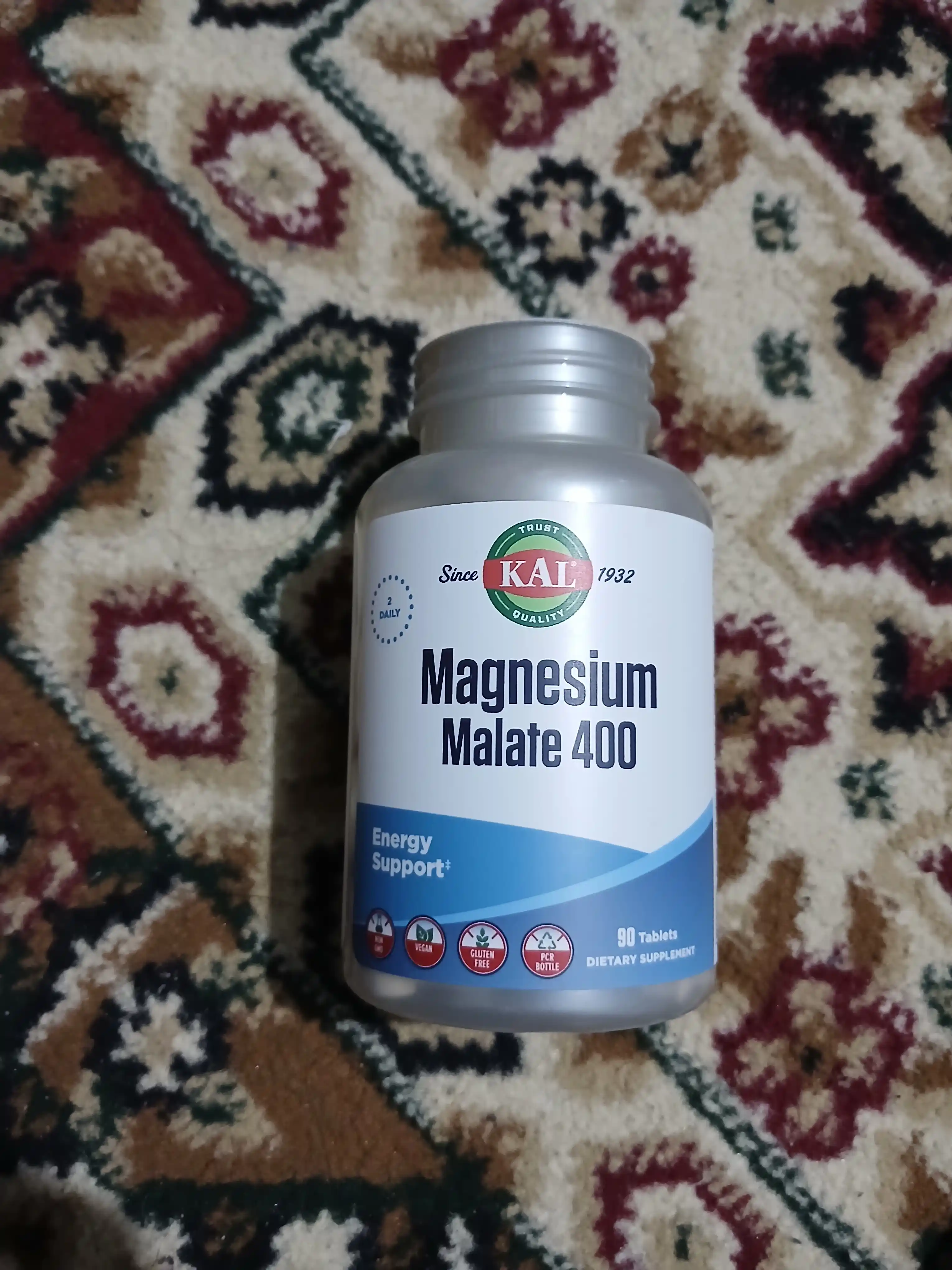 KAL, magniy Malat 400, 90 tabletkalar