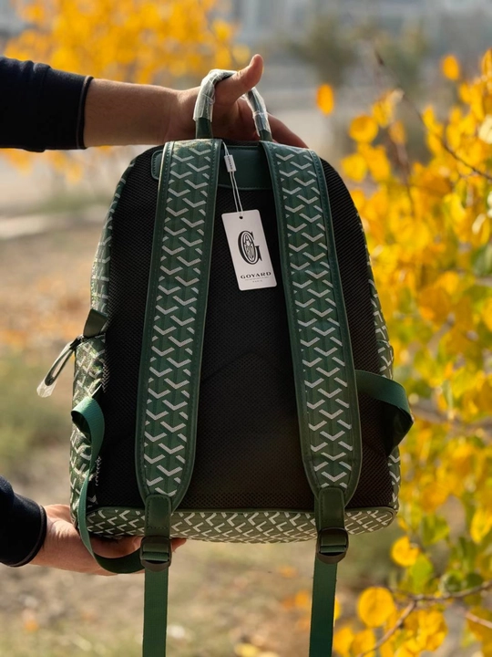 Городской рюкзак с узором Goyard