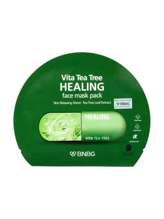 Terini tinchlantiruvchi va yallig'lanishga qarshi niqob BNBG Vita Tea Tree Healing Mask