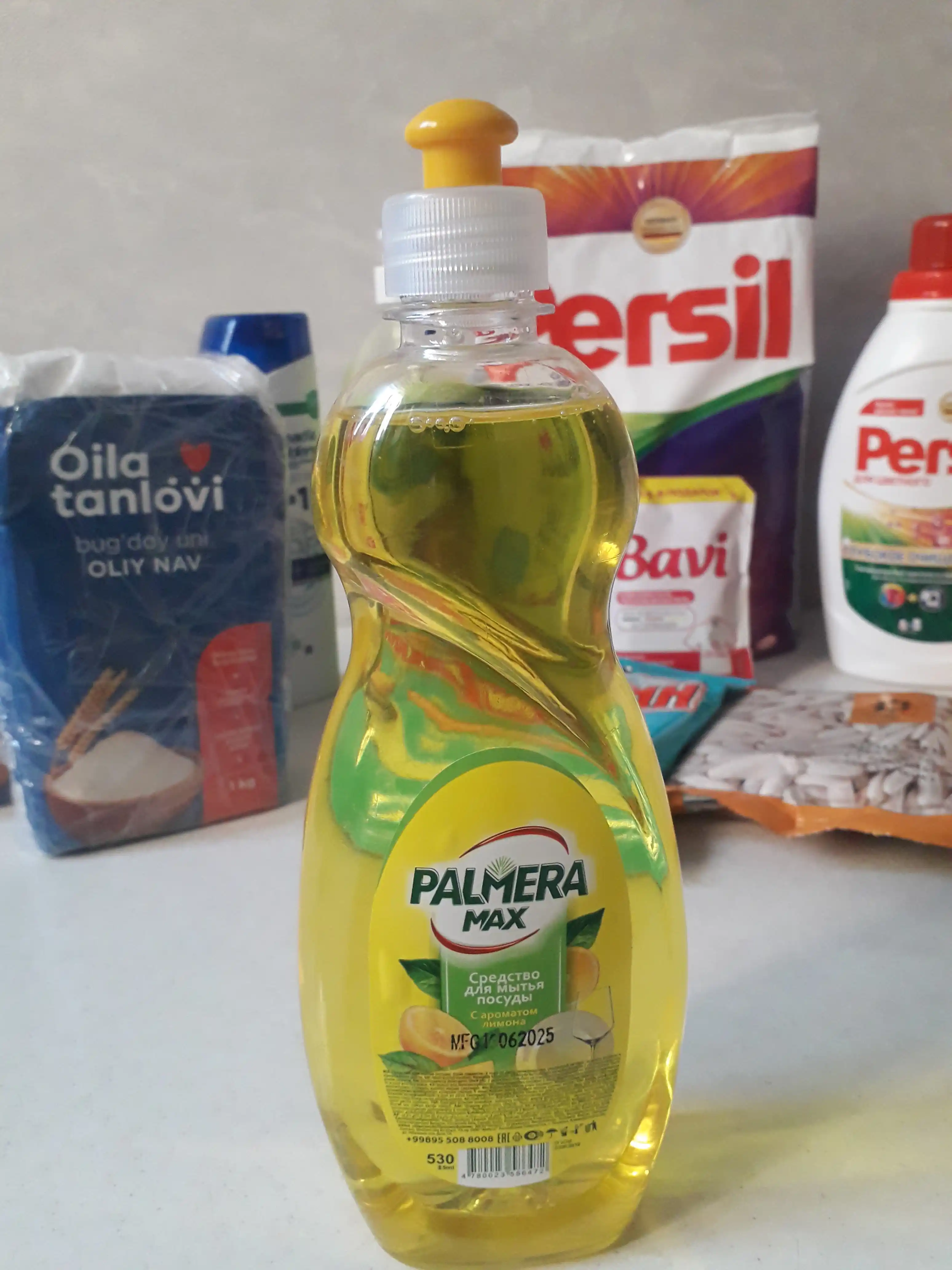 Palmera max, idishlarni yuvish vositalari