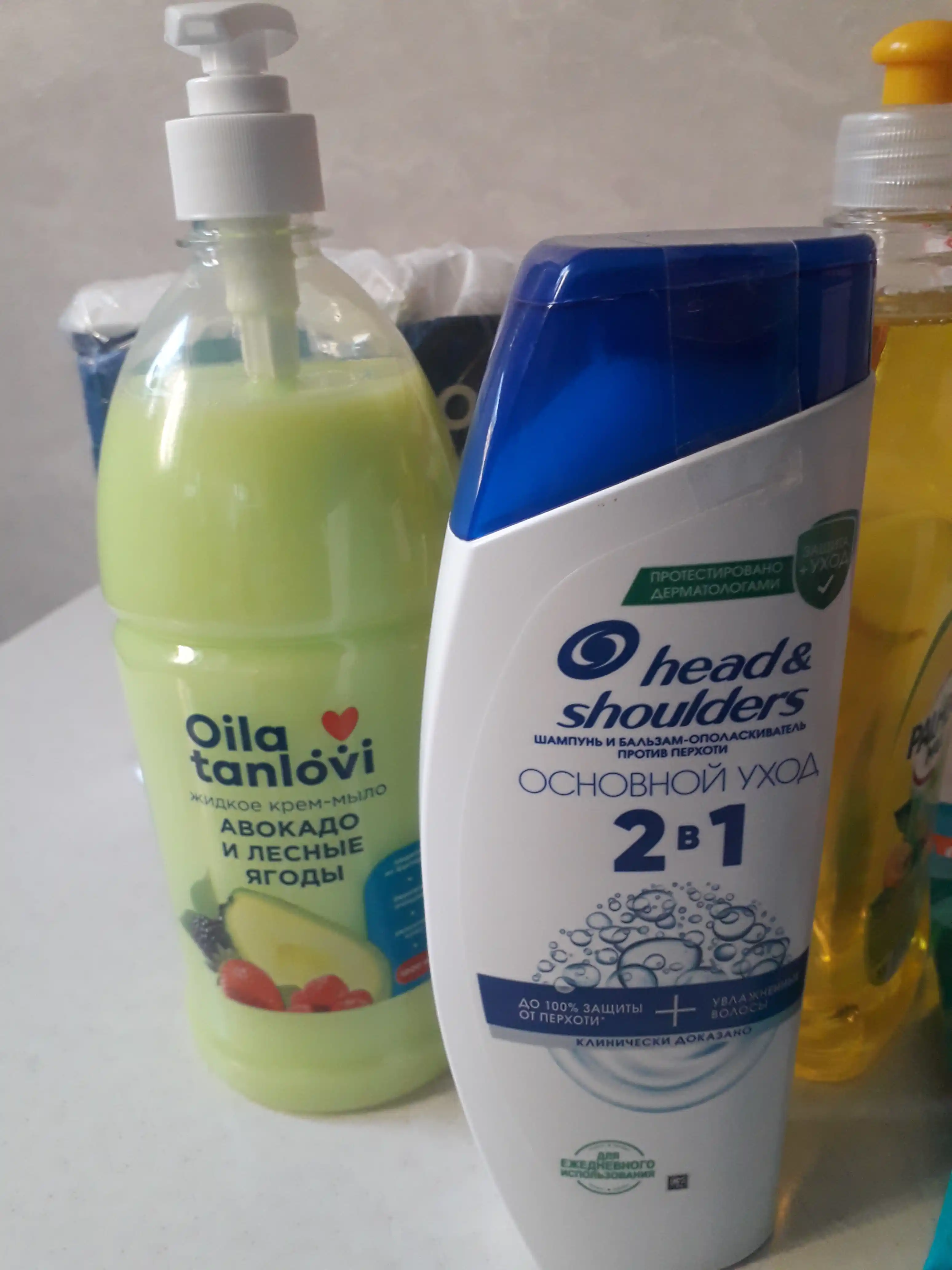 Head&Shoulders, шампунь от перхоти и бальзам для волос "Основной уход" 2 в 1, 400 мл