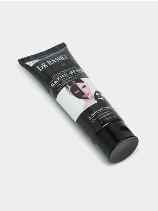 Черная маска для лица, от черных точек и прыщей, DR RASHEL Black Peel-Off Mask 120 мл