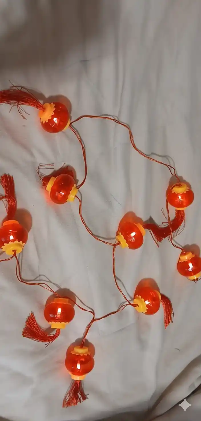 LED girlyanda “Xitoy chiroqchalari”, yangi yil uchun, USB, archa uchun, 3, 6, 10 metr